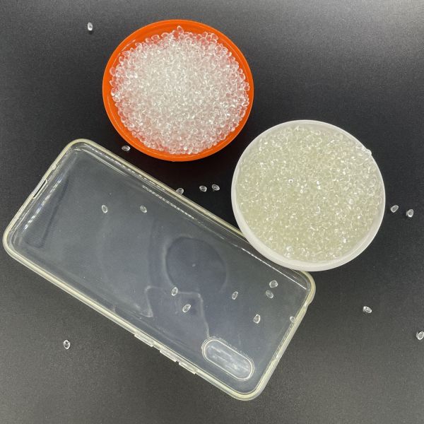 TPU Raw Material 64D Hardness Clear Polyether Based Granule for Injection Molding Featuring Excellent Tensile and Tear Resistance