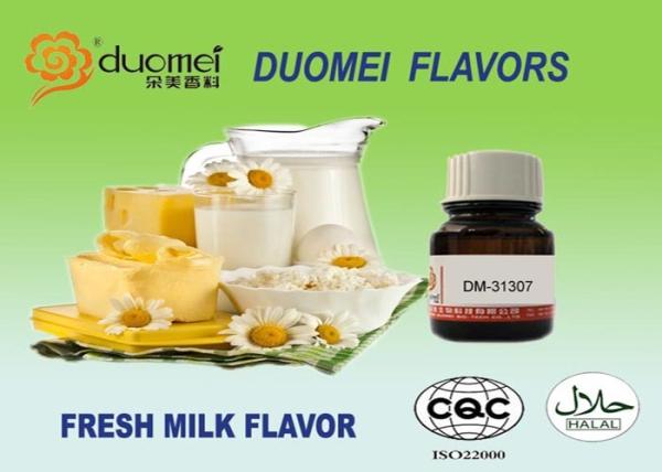 100% Pure Strong Concentrate Fresh Milk Flavor Yellow To Light Yellow