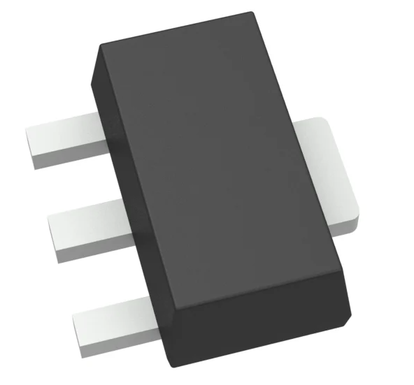 BCX5416TA 60V 1A NPN Transistor with High hFE 100-250 625mW Power Low Noise SOT-89-3 Package Halogen-Free AEC-Q101 Qualified Tape and Reel Packaging