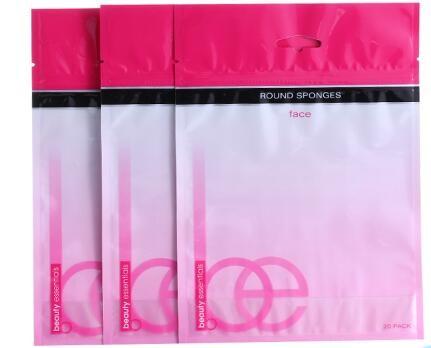 custom size k silver aluminum foil bags for brush packaging bags