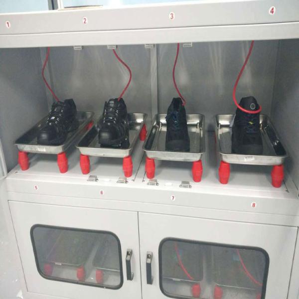 Sampling 8 Pcs Footwear Testing Machine For Dielectric Resistance Testing