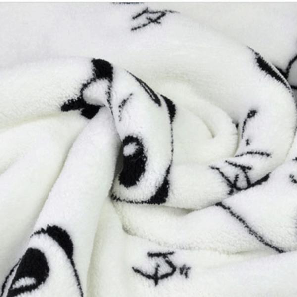 Panda Fleece Travel Blanket 2 In 1 Flannel Portable Pillow And Blanket