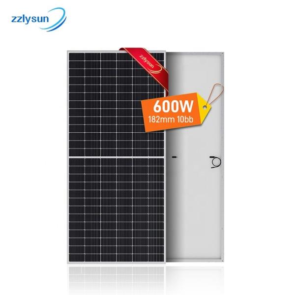 Industrial Renewable Energy Solar Panel 650W 660W 670W Carport Solar Panel
