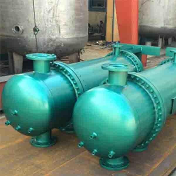 3.5kw 7kw Tubular Heat Exchanger System , High Pressure Shell And Tube Surface Condenser