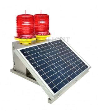 lumière d'obstruction actionnée solaire d'aviation de 28W 12V 24AH