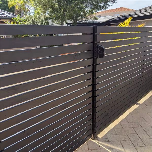 Low Maintenance Black Steel Fence 250 Pounds For Hassle Free And Convenient Solutions