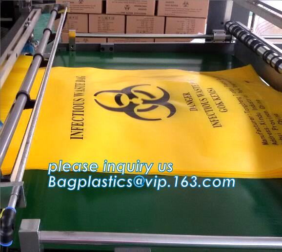 PE asbestos waste bags, Disposal Plastic Bag for Construction Waste, rubbish bag for asbestos fibers, bagplastics, bagea