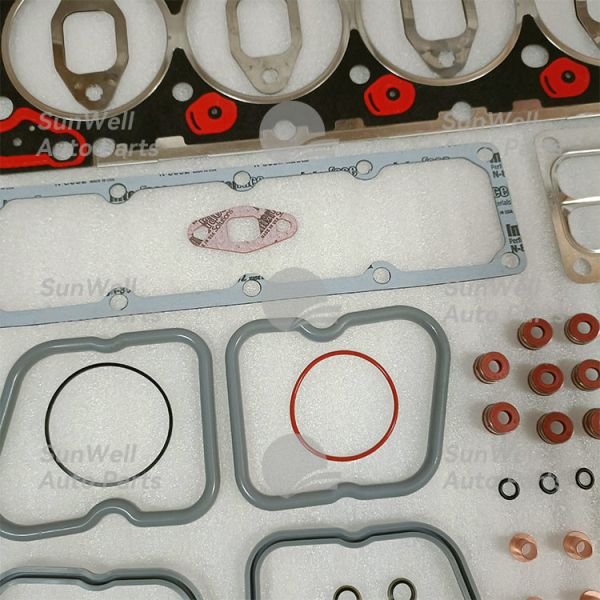 Hot sale 4B 4B3.9 4BT diesel engine upper gasket kit 3802216 3802016 3802015