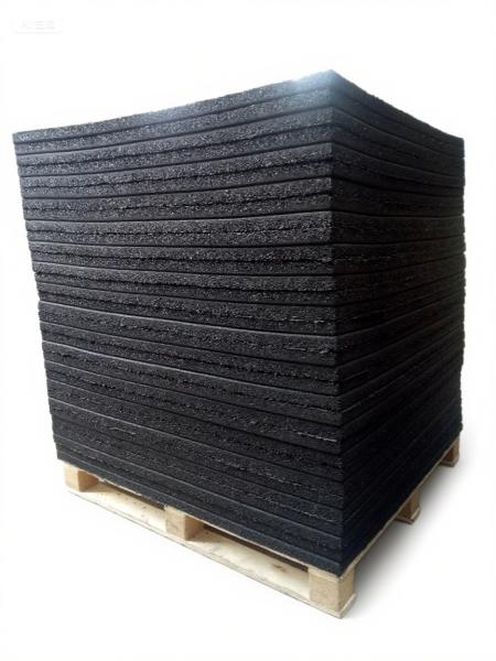 Interlocking Design Eco-Friendly Rubber Floor Mat Gym Interlock Rubber Tile Gym Rubber Floor Mats Roll for Multi-Purpose