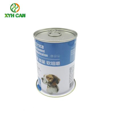 0.21mm CMYK grosso que imprimem o alimento Tin Boxes FDA para a embalagem dos alimentos para animais de estimação
