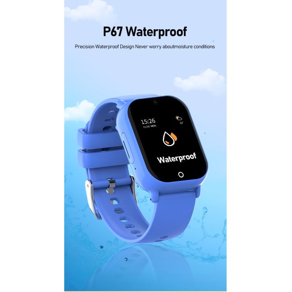 Eraysun Children's Smart Watch SOS WIFI HD Screen Video Call 1.52 Inch GPS Tracker Location 4g Kids Smart Watch Health Monitor