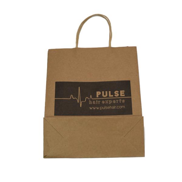 Top quality OEM custom full color printing kraft paper bag china Eco-Friendly gift packaging wholesale