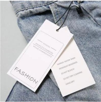 Biodegradable Stone Paper Packaging Clothing Label Stone Paper Products