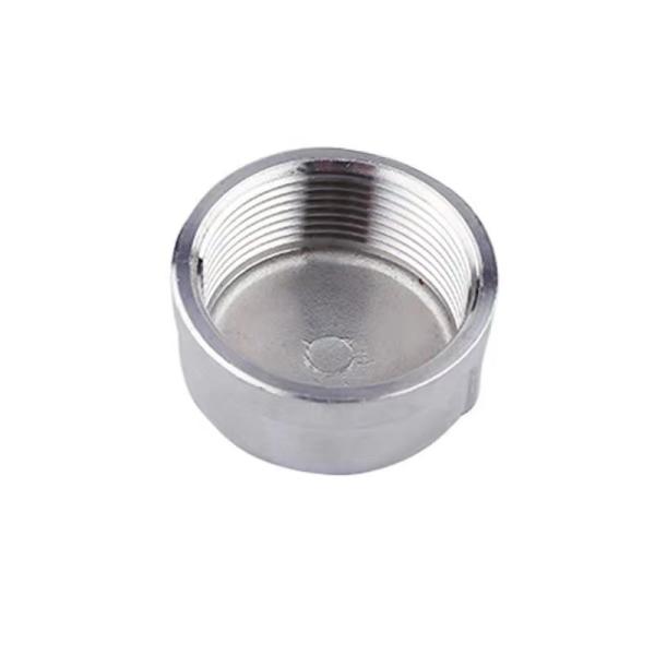 Tubos de aço inoxidável Cap 3/4 NPT Fêmea Tubos Plug Socket adequado para conexão igual