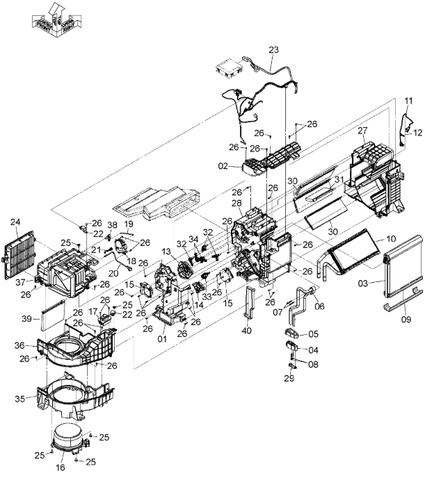 XB00001045 Expansion Valve HITACHI Excavator Air Conditioner Parts For ZX200LC-5G ZX240-5G
