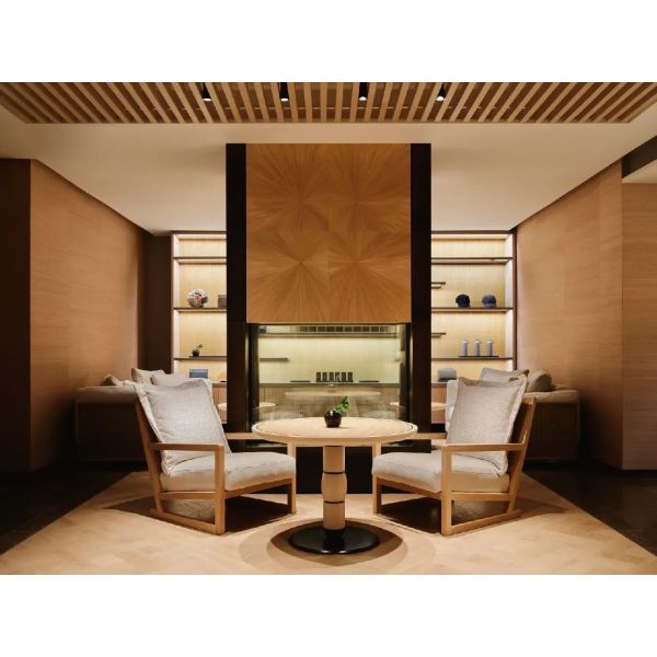 Fabrication de mobilier de bureau sur mesure Réunion Fauteuil Club en teck Extérieur