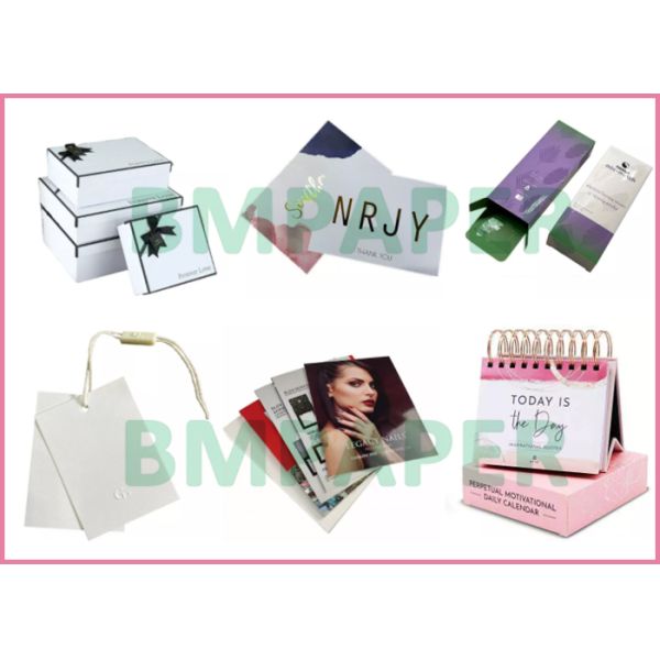 tablero de caja plegable blanco de 350gsm C1S para la cubierta de libro 40