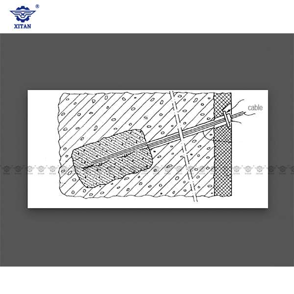 буровые наконечники длины PDC 300mm для микро- кучи Grouting сверля машина