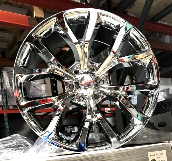 Expedition Platinum Style Chrome Wheels Rims 22 For Ford Expedition 6x135