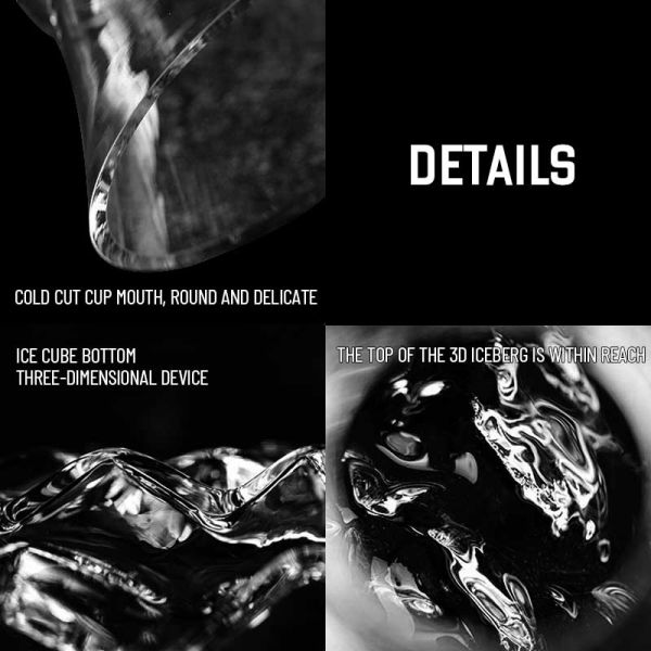 Aérateur de décanteur de vin de cristal en vrac fabriqué par des artisans.