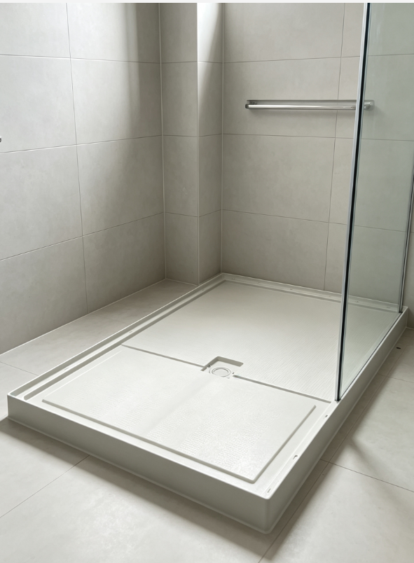Seamless SMC Shower Base Integrated Waterproof Shower Base Prefabricated
