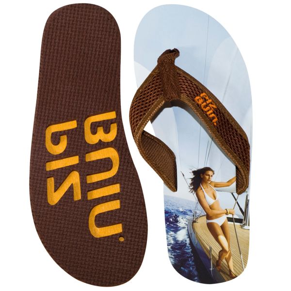 full color printed eva die cut and embossed Women Flip flops thongs sliper manufacturer