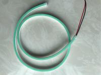Luz de néon flexível do diodo emissor de luz do silicone puro 2835 SMD do verde de Maldivas