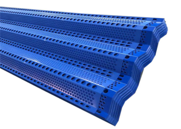 15 голубой лет оцинкованной жести воздушного отражателя стены перерыва ветра 3 пиков