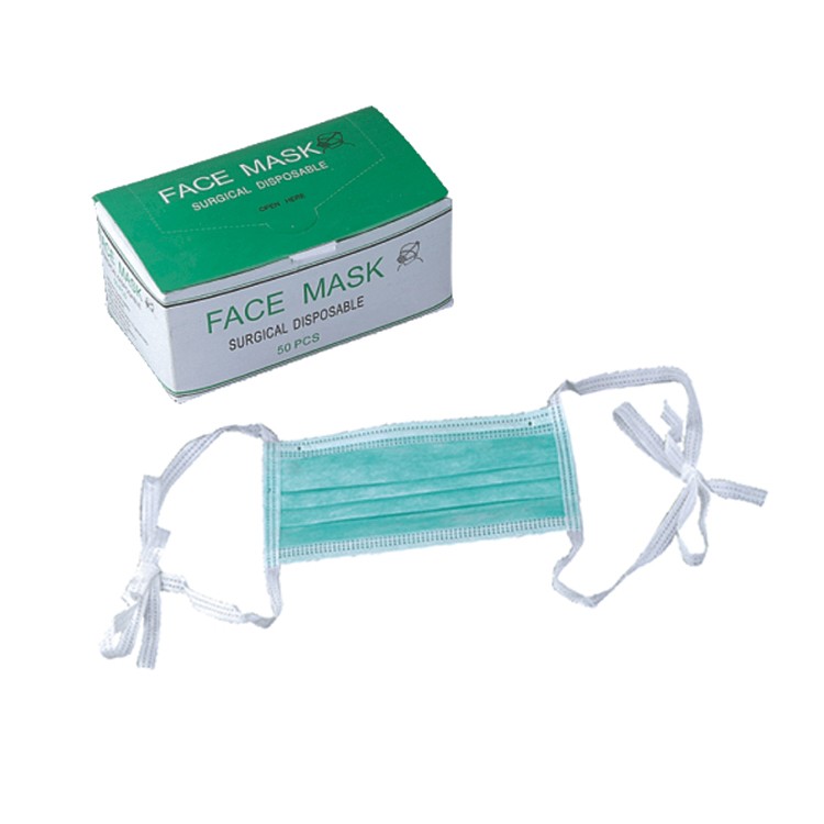 3-плюсная крышка для лица Маски для лица Нетканая защитная маска для взрослых в синем цвете для проницаемости