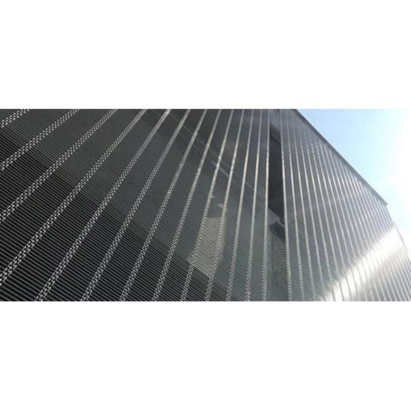 Stainless Steel Woven Decorative Metal Wire Mesh For Room Space Divider