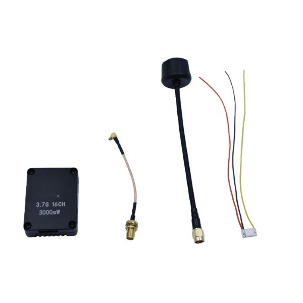 Low Latency 3.7GHz 8-10W 16CH 200mW-3000mW Adjustable Power Video Transmitter