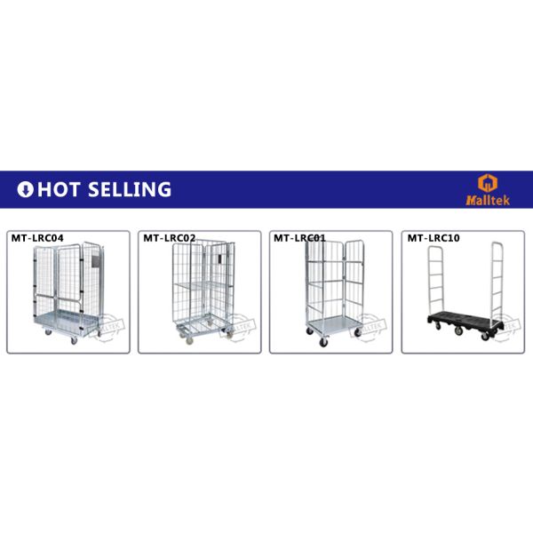 Heavy Duty Merchandiser Logistic Trolley Supermarket Transport