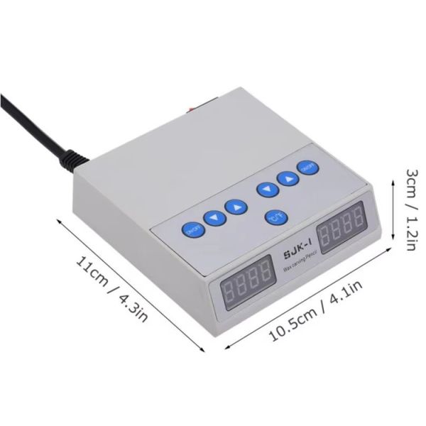 Cuchillo de tallado con cera de estilo mini Ultra delgado Máquina de tallado de calentamiento dental con pluma doble