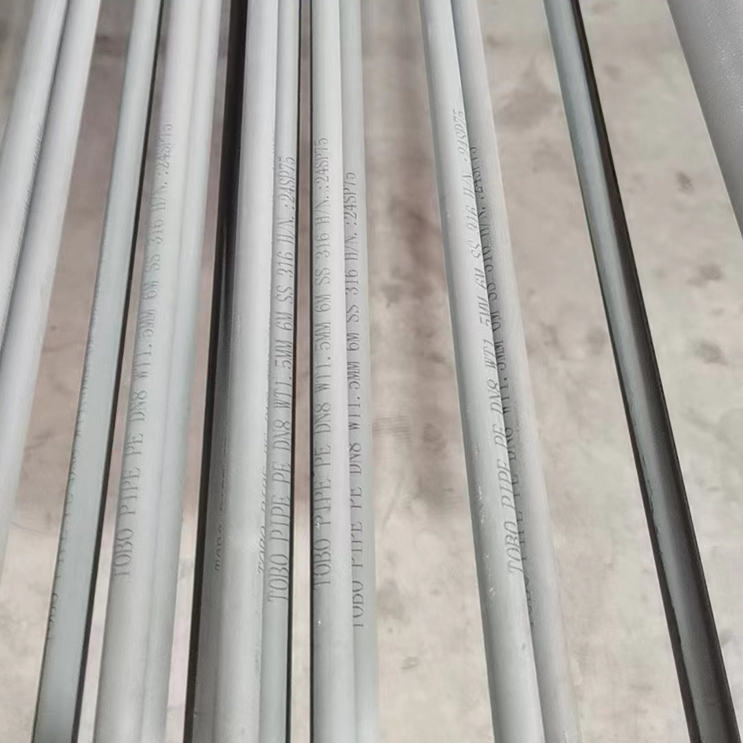 ASTM A312 TP316L Бесшовные и сварные трубы из нержавеющей стали длиной 6 м