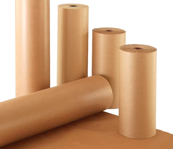 Gravure Printing Single Side VCI Anti Rust Paper Mill Brown Paper Bag Packaging