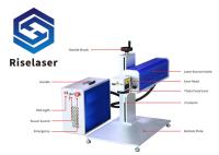 máquina de gravação de vidro do laser do CO2 70W de 110*110mm do desempenho estável da máquina