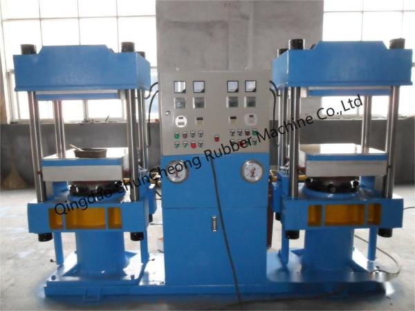 Duplex de aquecimento da imprensa que cura o pé Mat Making Plant da máquina/carro