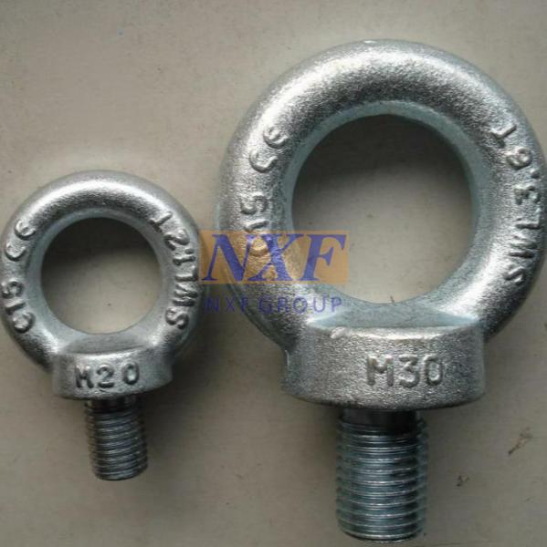 NXF ASTM JIS EN ANSI/ASME B18.21.1 316/0Cr17Ni12Mo2/1.4401M8 Aisi 316 Stainless Steel 316 Plain Eye Bolt