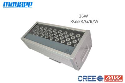 36W de poupança de energia DMX RGB LED luzes de inundação Para Outdoor Decoração Arquitetura