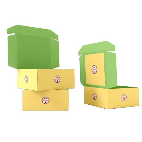 Custom Full Color Printed Boxes Corrugated Shipping Mailer Box For Shoes Clothes