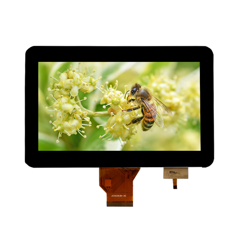 Transmissive TFT LCD Pinout Touch 7 Inch Hdmi Screen Display 800 X 480 50 Pin