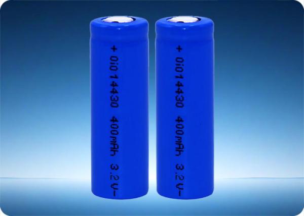 14430 400mah batterie rechargeable LiFePO4 1200ma batterie 2000 cycles longue durée de vie