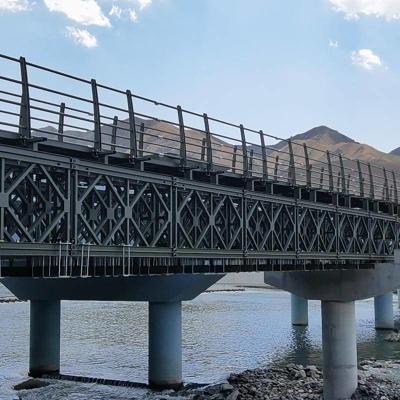 Well Made Standard Steel Panel Bridge Stone Truss Bailey Bridge