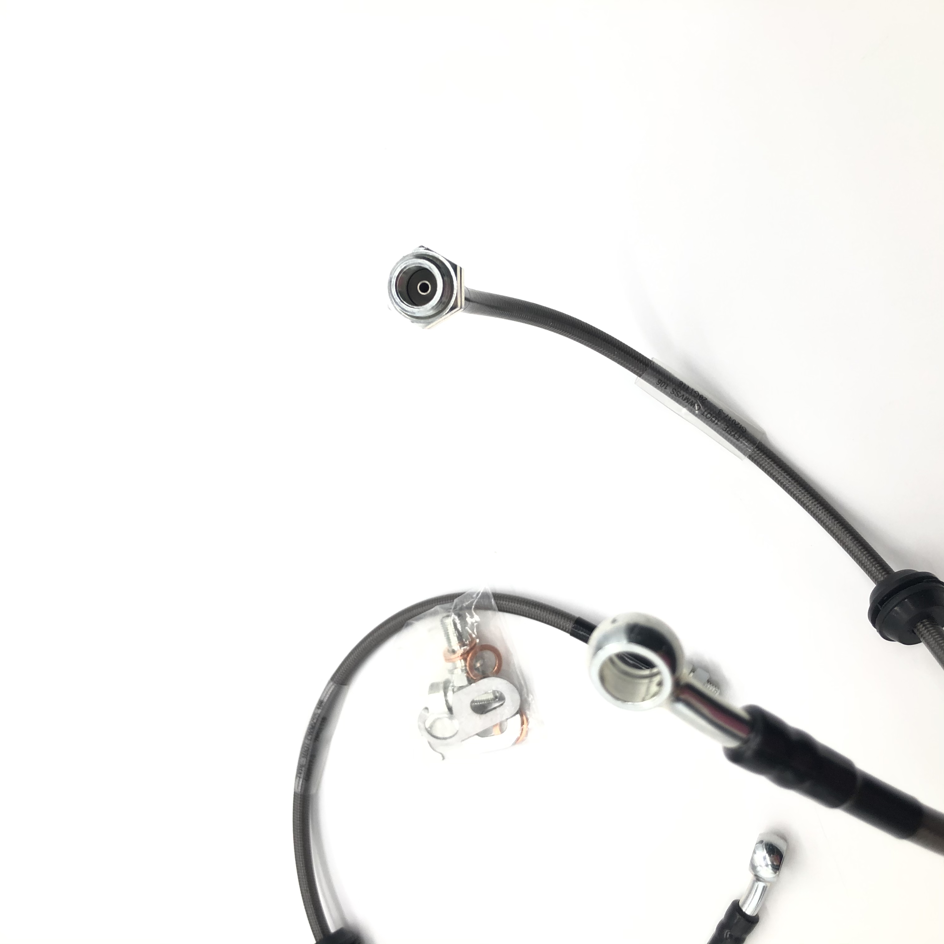 высокая температура тормозного рукава 650mm коррозионностойкая стальная заплетенная устойчивая