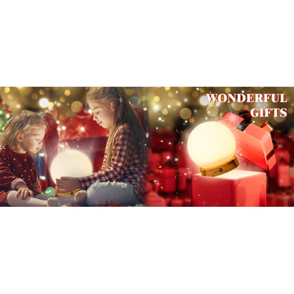 Circular Sad Bedside Lamps 10000LUX Light Therapy Lamp With Timer