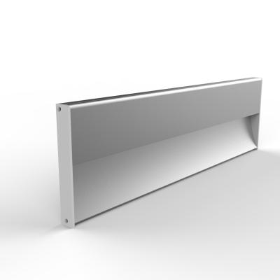 YD-9013 Aluminum LED Floor Channel 6063 T5 Anodized For Skirting Board Lighting