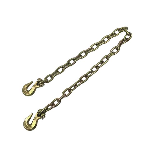 3/8 G70 Chain Tow Flatbed Truck Trailer Chain Tie Down with Welded Transport Chain End