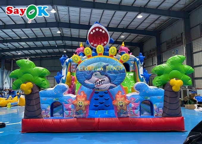 Надувный слайд коммерческий взрыв вверх прыгающий комбо скачок дом надувный слайд