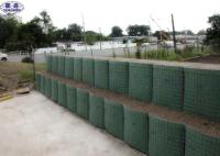 matériaux à faible teneur en carbone défensifs de fil du mur de soutènement de barrières de bastion de lutte contre les inondations de 5mm Q195