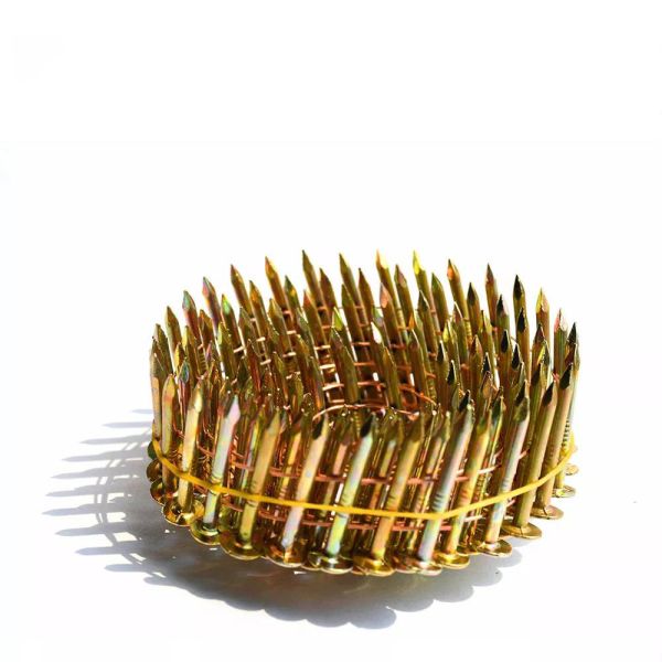Miami Dade Approved Roofing Nail Galvanized 1 1/4 GB Ring Shank Coil Roofing Wire Nails